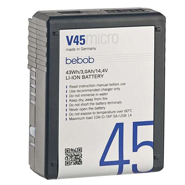 Bebob V45 Micro V-Lock — matériel disponible chez Haka Rent